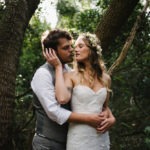 Couple in forest