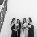 Bride and her gals
